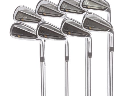 TaylorMade Rocketbladez Tour Steel Mens Right Hand Irons 4-AW Extra Stiff - KBS Tour Online Sale