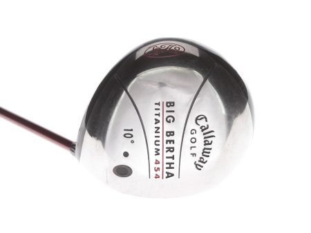 Callaway Big Bertha Ti 454 Graphite Mens Right Hand Driver 10* Regular - RCH 60g on Sale