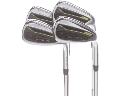 Cobra Radspeed Steel Mens Right Hand Irons 8-GW Regular - KBS Tour 90 Fashion