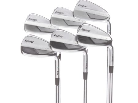 Ping i525 Steel Mens Right Hand Irons 5-PW Green Dot Stiff - Dynamic Gold 105 S300 Hot on Sale