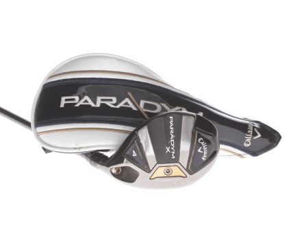 Callaway Paradym X Graphite Mens Right Hand 4 Hybrid 21* Regular - Hzrdus Silver 65 Hot on Sale