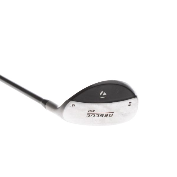 TaylorMade Rescue Mid Graphite Mens Right Hand 2 Hybrid 16* Regular - TaylorMade For Cheap