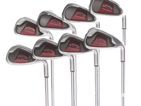 Callaway Big Bertha I-Bird Steel Mens Right Hand Irons 3-PW Uniflex - Hot on Sale