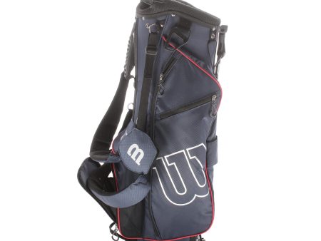 Wilson Prostaff Stand Bag - Blue Red Online Hot Sale